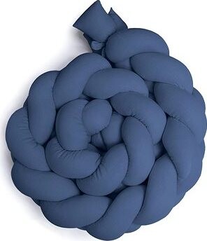 Maceshka Mušelínový pletený mantinel modrý