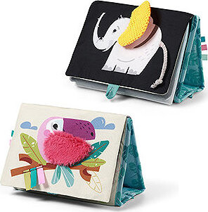 BABYONO senzorická knižka Safari