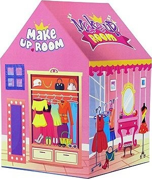 LEAN Toys 10517 Princeznovský stan Salon krásy, růžový