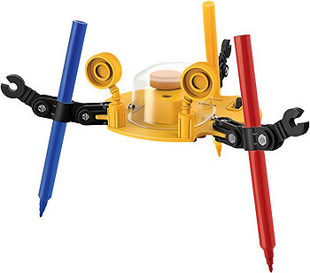 LEAN Toys 6824 DIY Vzdělávací kruhový kreslící robot