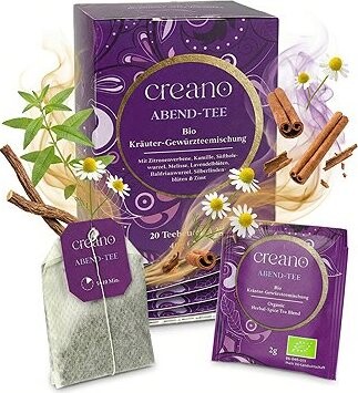 Creano Bio Evening Tea – Čaj na dobrou noc, 20 sáčků