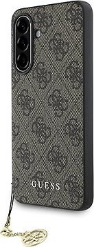 Guess 4G Charm Zadný Kryt na Samsung Galaxy A56 Brown