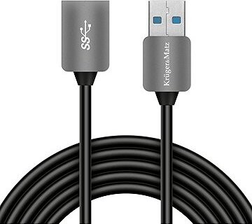 Kruger&Matz KM0336 1× USB 3.0 A konektor / 1× USB 3.0 A zdířka, 100 cm