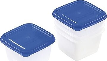 Moser Plastová dóza na potraviny, 0,5 l, 3 ks