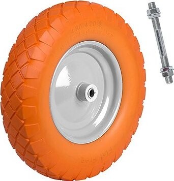 Humberg 4880 Kolo do kolečka, bezdušové, 4.00-8, oranžovo-bílé