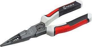 CONNEX Multifunkční špičaté kombinované kleště 200 mm, 3K rukojeti