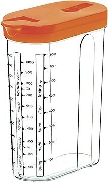 Moser Plastová oválná dóza s víčkem, 1 l