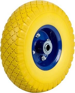 Humberg 4882 Bezdušové kolo k zahradnímu kolečku 3.00-4, žluto-modré