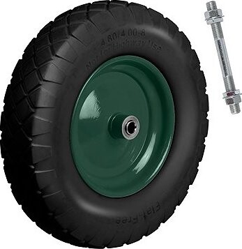 Humberg 4884 Kolo do kolečka, bezdušové, 4.00-8, černo-zelené