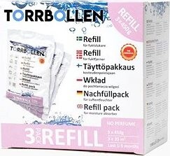 Absodry by Torrbollen náhradné vrecká do pohlcovača vlhkosti Absodry Maxi 3 × 450 g