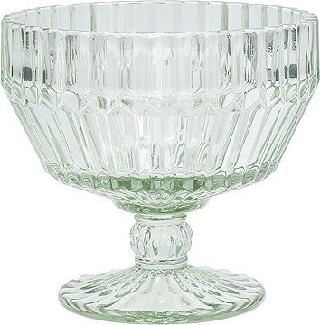 FORTESSA Miska na stopce Archie, skleněná, 0,3 l, výška 100 mm, 6 ks, šalvějově zelená