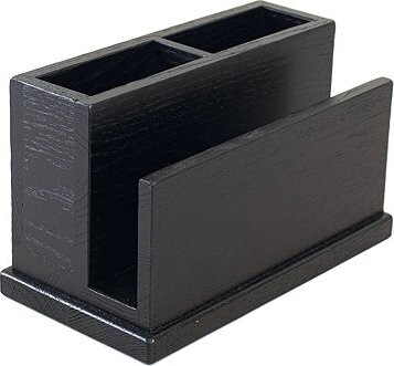 Select Concept Příborník s držákem na ubrousky, výška 130 mm, délka 220 mm, černý