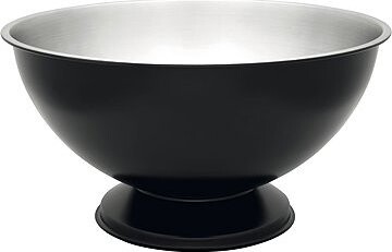 LEOPOLD VIENNA Mísa na šampaňské, nerez, černý mat, pro více lahví, výška 190 mm, průměr 355 mm