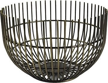 FINE 2 DINE Iris Drátěný košík, výška 95 mm, průměr 150 mm, vintage
