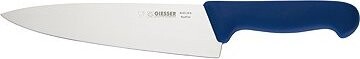 GIESSER Kuchyňský nůž, délka 335 mm, délka čepele 200 mm, modrý