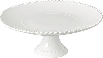 COSTA NOVA Pearl Talíř na noze, výška 128 mm, o 340 mm, bílý