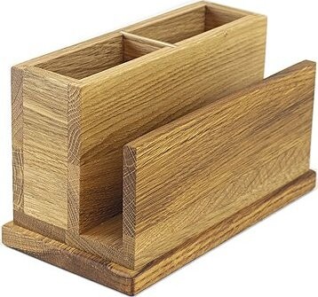 Select Concept Příborník s držákem na ubrousky, výška 130 mm, délka 220 mm, lněný olej