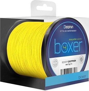 Delphin Boxer 4 Fluo Žltá 250 m 0,70 mm 62,8 kg