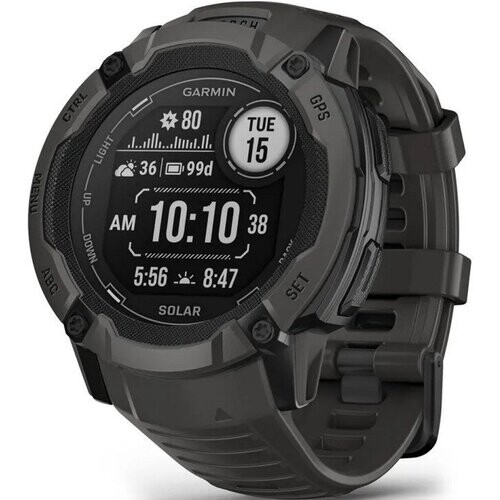 Garmin Instinct 2X Solar Graphite Čierne - Trieda A