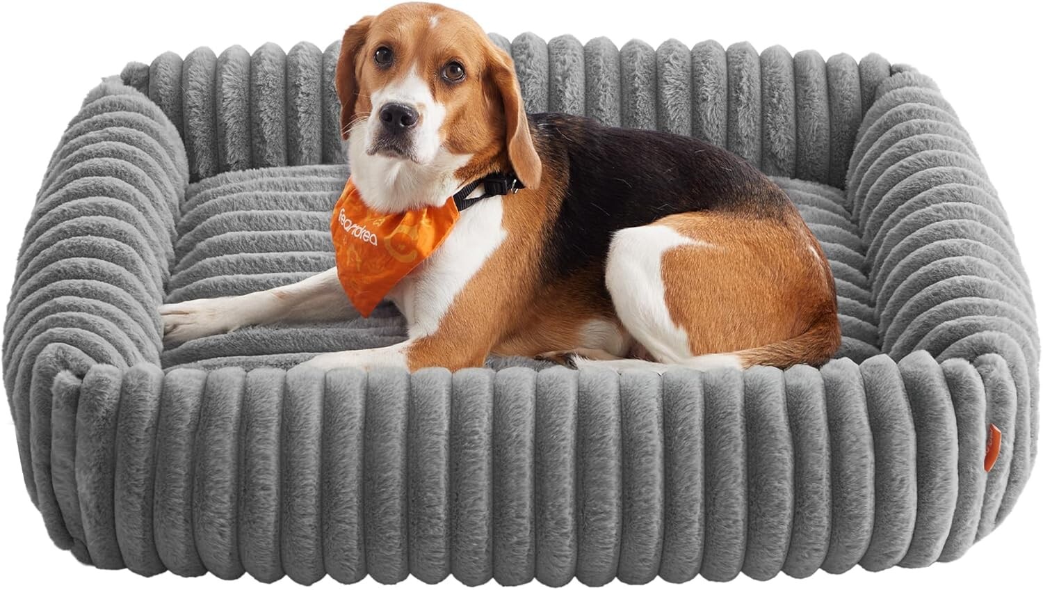 Pelíšek pro psy Plandy 91 cm šedý