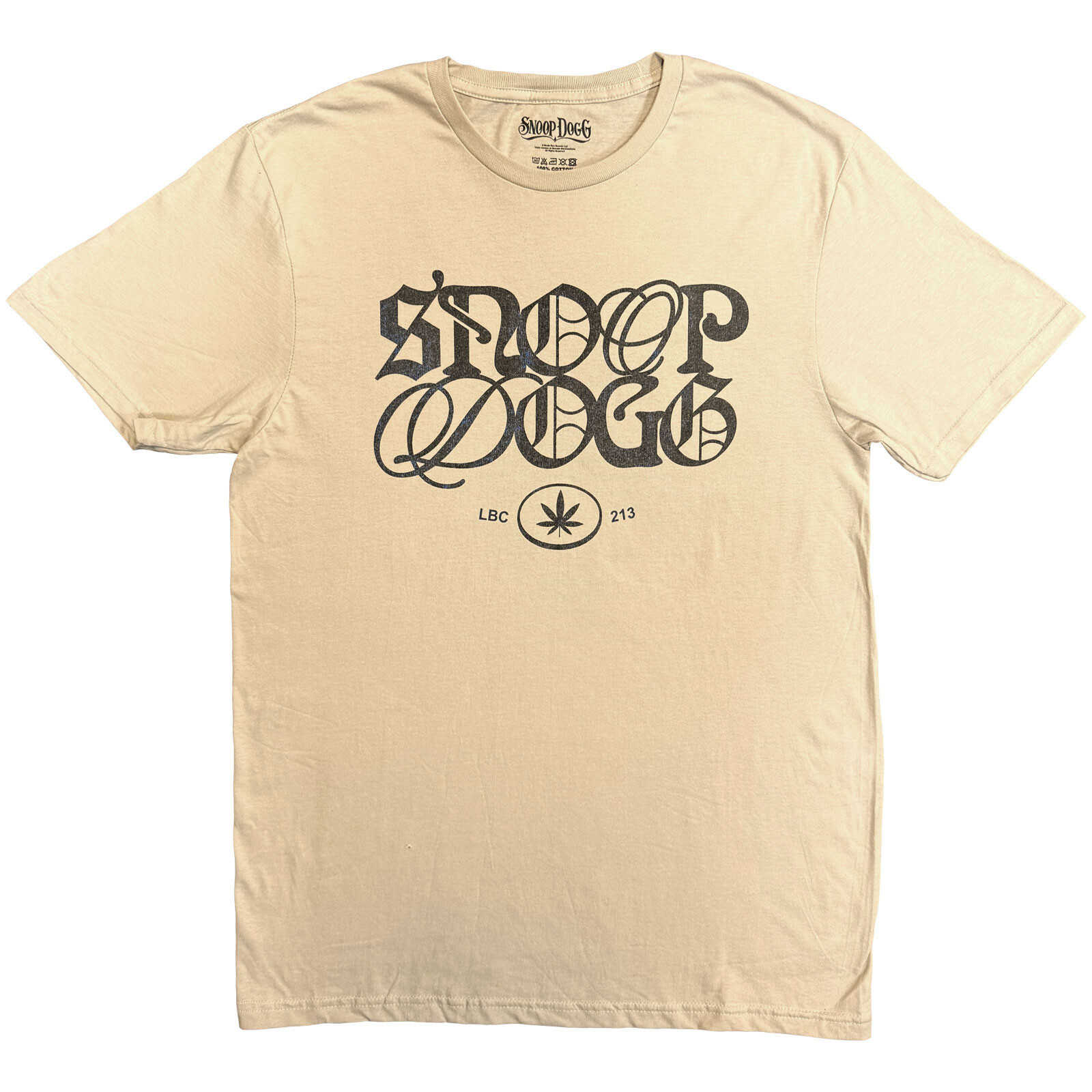 Snoop Dogg tričko Lettering Mash Up Natural S
