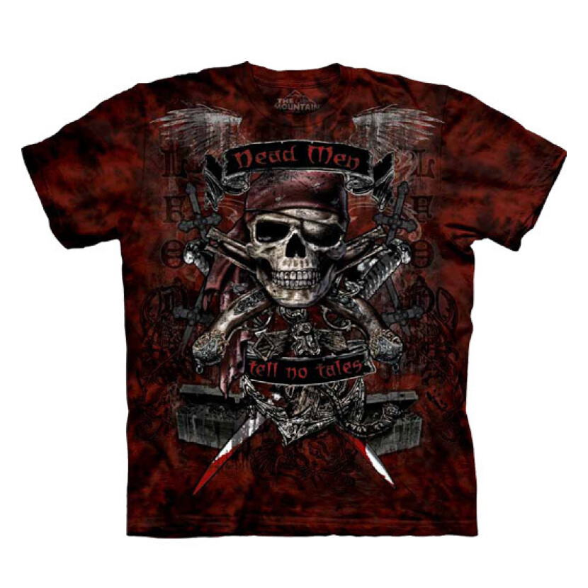 Tričko unisex The Mountain Dead Men - červené,