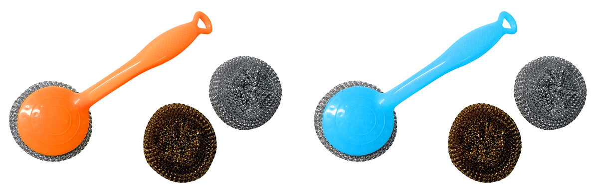 MAKRO - Čistiaca sada na riad 3ks různé barvy