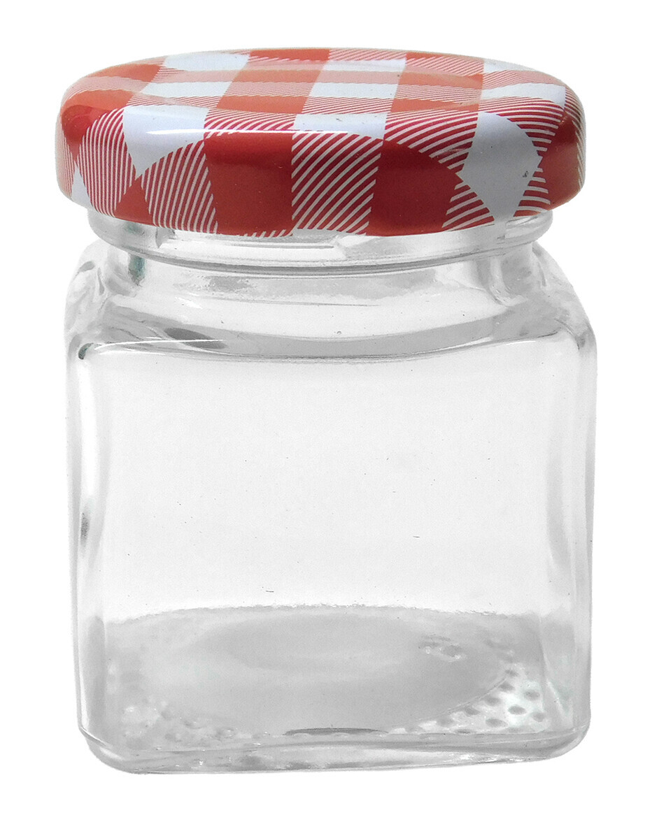 MAKRO - Dóza sklenená s viečkom 50ml