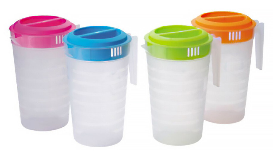 MAKRO - Džbán s vekom 14,5x20cm, umelá hmota