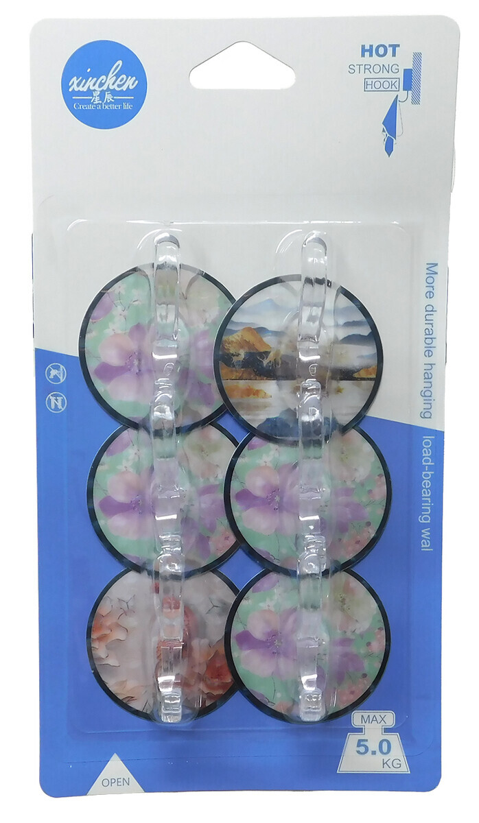 MAKRO - Háčiky sada 6ks