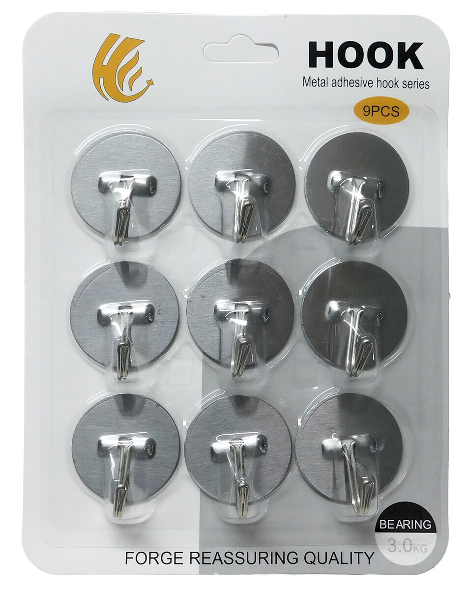 MAKRO - Háčiky sada 9ks