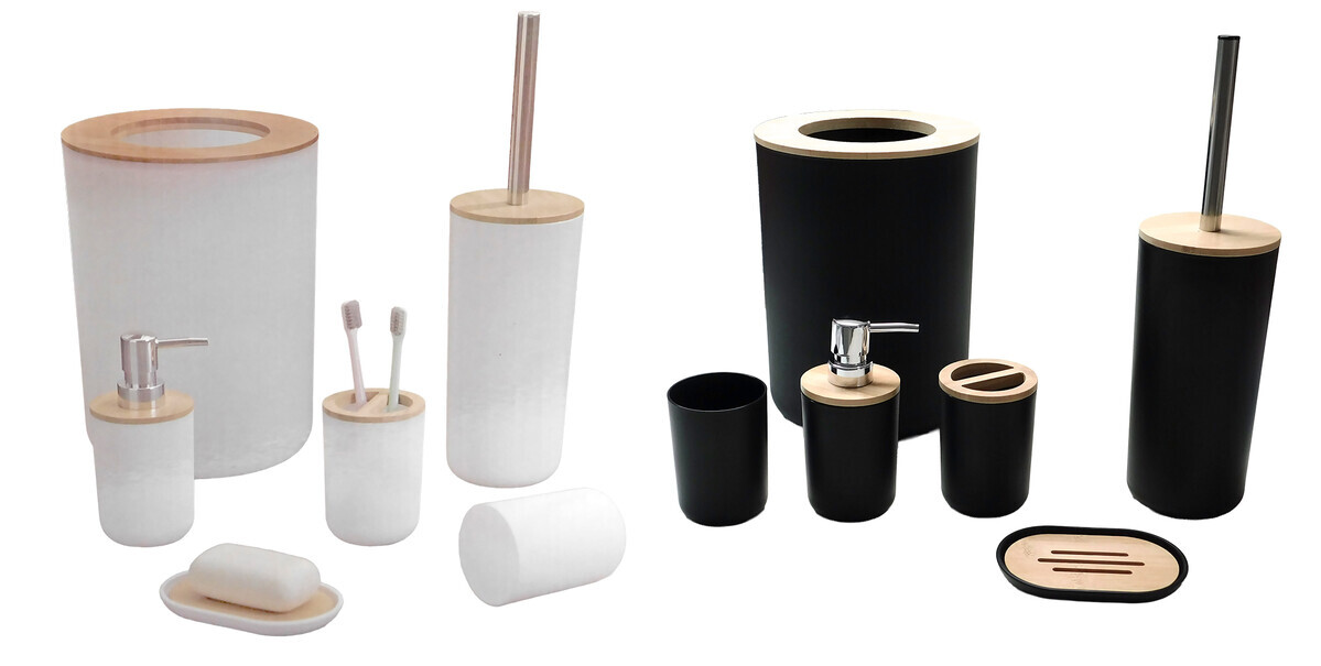 MAKRO - Kúpeľňová sada 6ks, umelá hmota