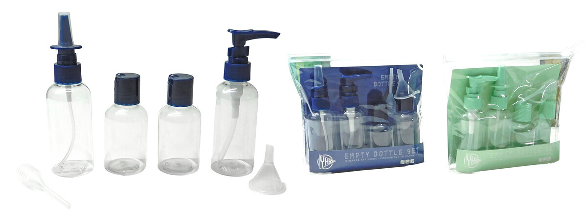 MAKRO - Sada cestovných kozmetických flaštičiek