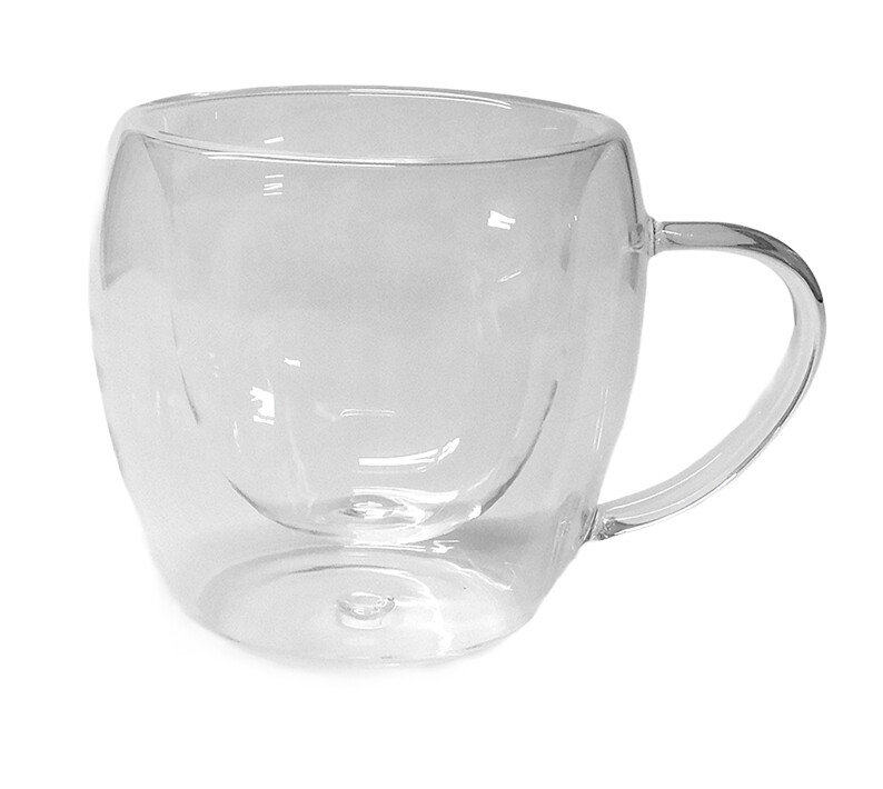 MAKRO - Šálka sklenená dvojstenná 200ml