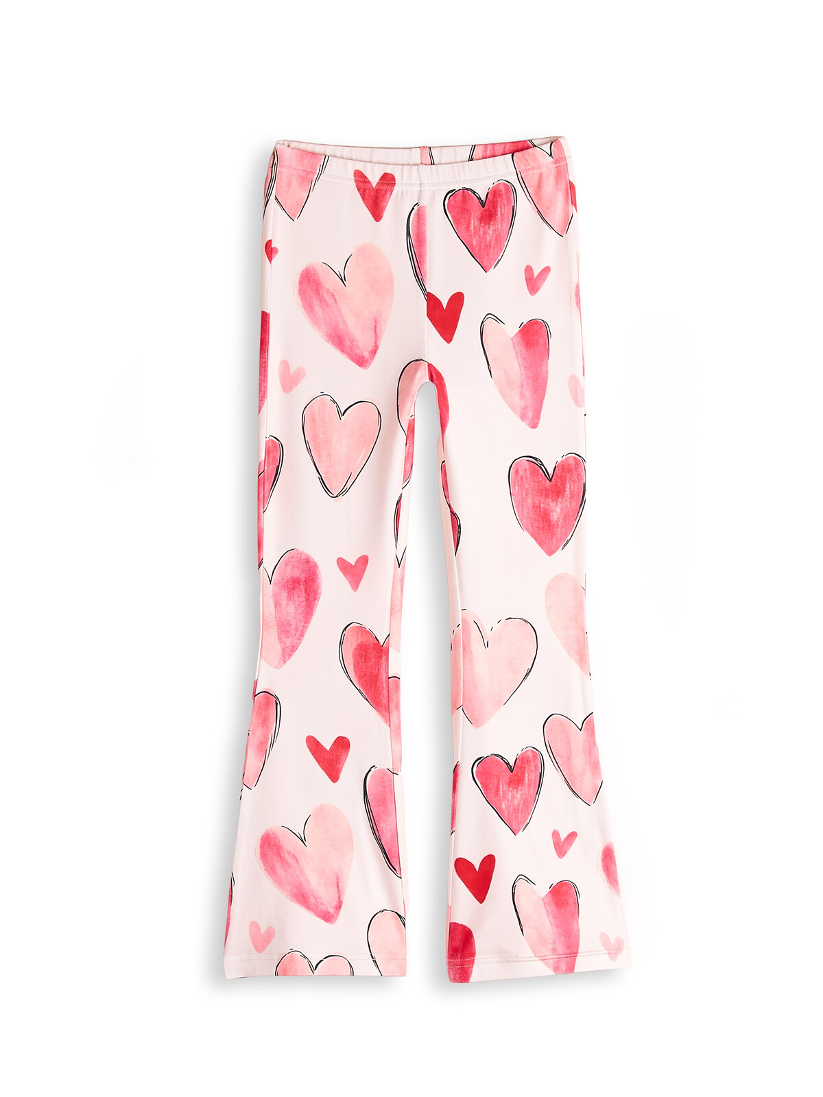 GATE Mäkké rozšírené legíny s potlačou