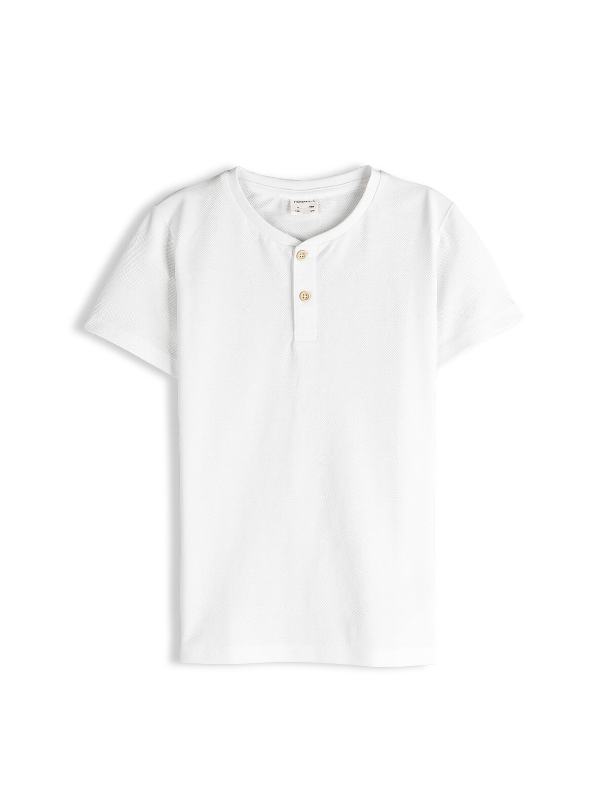 GATE Bavlnené piketové tričko s gombíkmi