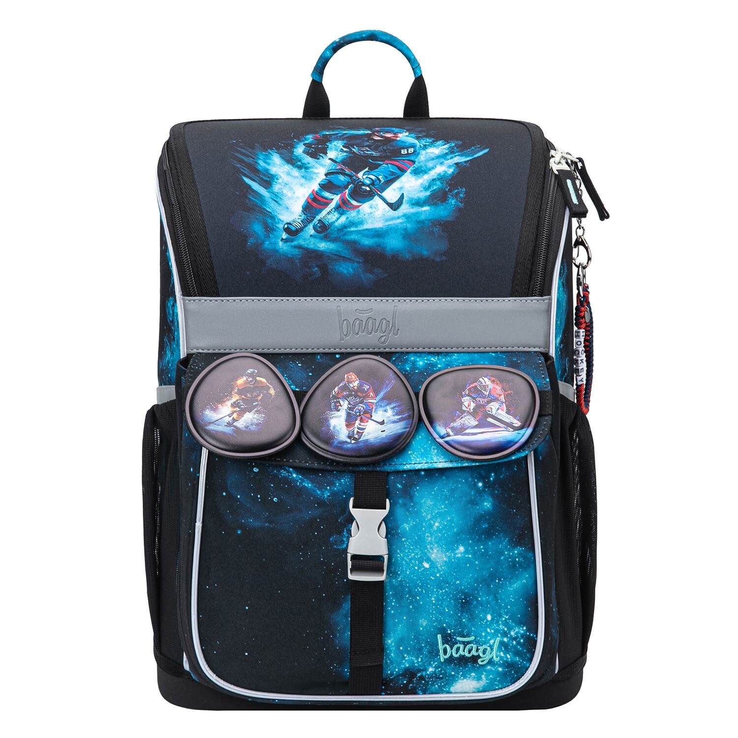 Školská aktovka BAAGL Zippy Hokej - 18 L