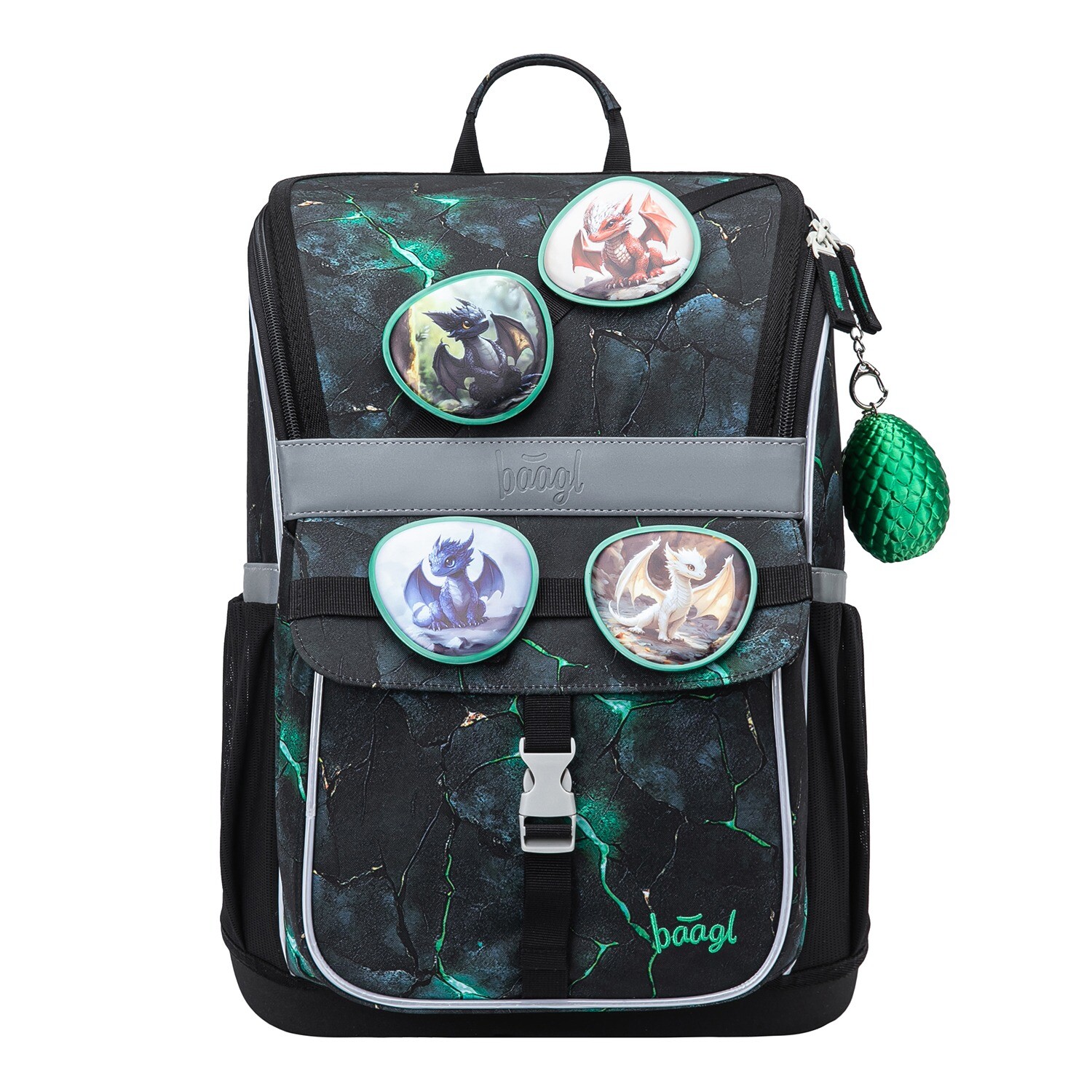 Školská aktovka BAAGL Zippy Draky - 18 L