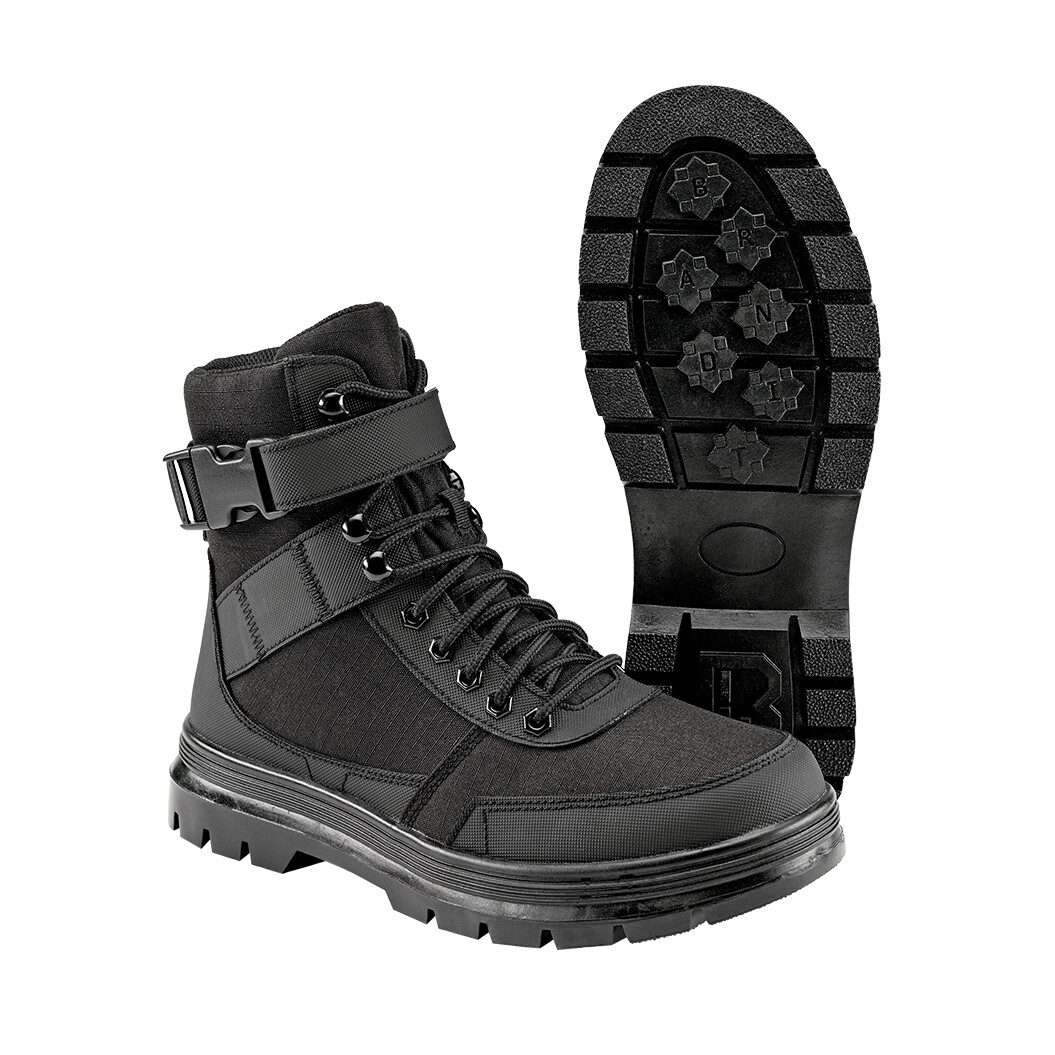 Topánky taktické Brandit Tactical Boots Buckle 8 - čierne,