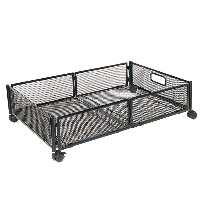 KONDELA Tomko Typ 1 úložný priestor pod posteľ čierna