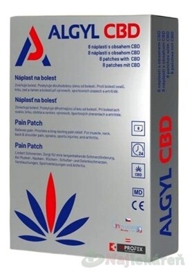 ALGYL CBD Náplasť na bolesť