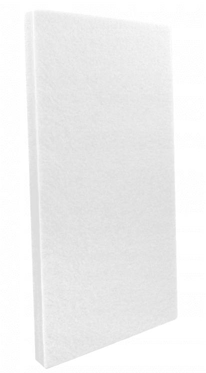 Bitmat Akustický panel polyester 50x100cm, hrúbka 5cm, biely