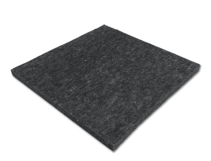 Bitmat Akustický panel polyester 50x50cm, hrúbka 4cm, čierny