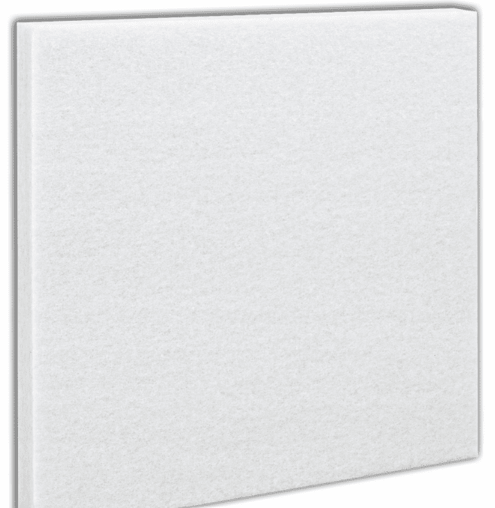 Bitmat Akustický panel polyester 50x50cm, hrúbka 5cm, biely