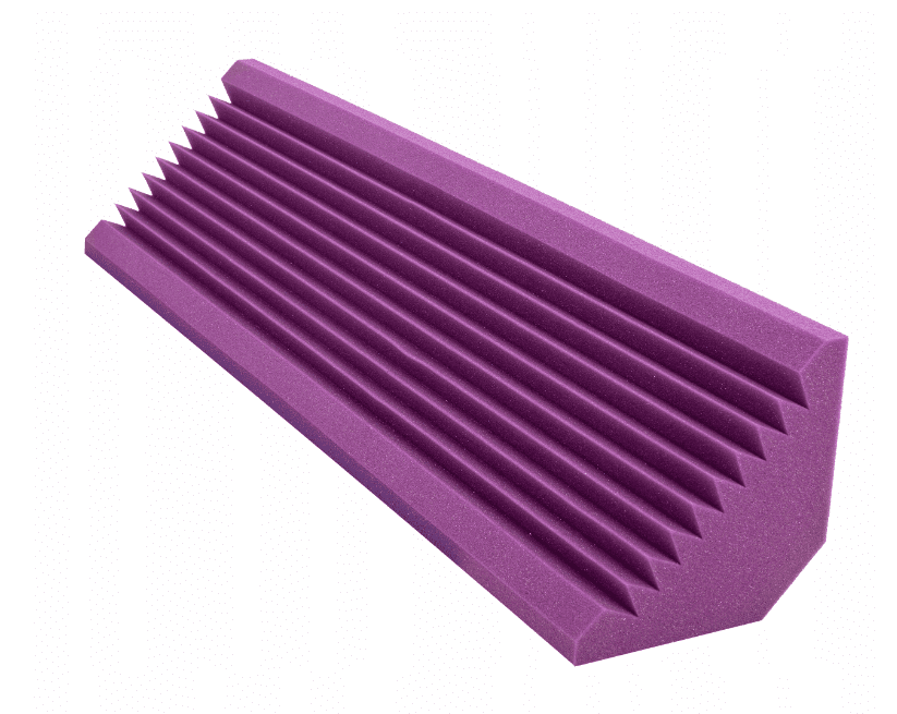 Bitmat Basová akustická pasca, hranatá, 100x28cm, fialová