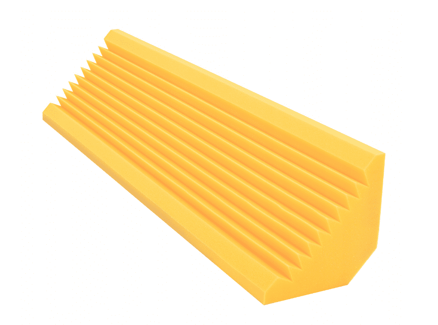 Bitmat Basová akustická pasca, hranatá, 100x28cm, žltá