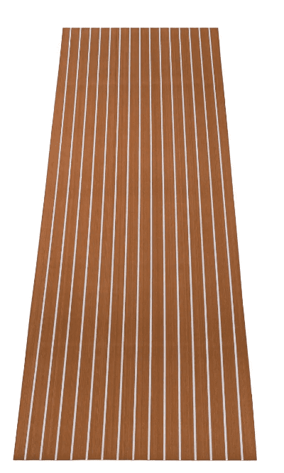 Bitmat Samolepiaca protišmyková podložka z EVA peny, 240×90 cm dub s bieou špárou