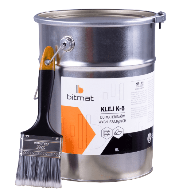 Bitmat Tekuté lepidlo na zvukovoizolačné peny a akustické materiály 5L