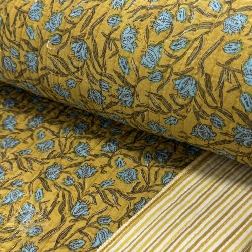 Bavlnená látka QUILT Gange curcuma