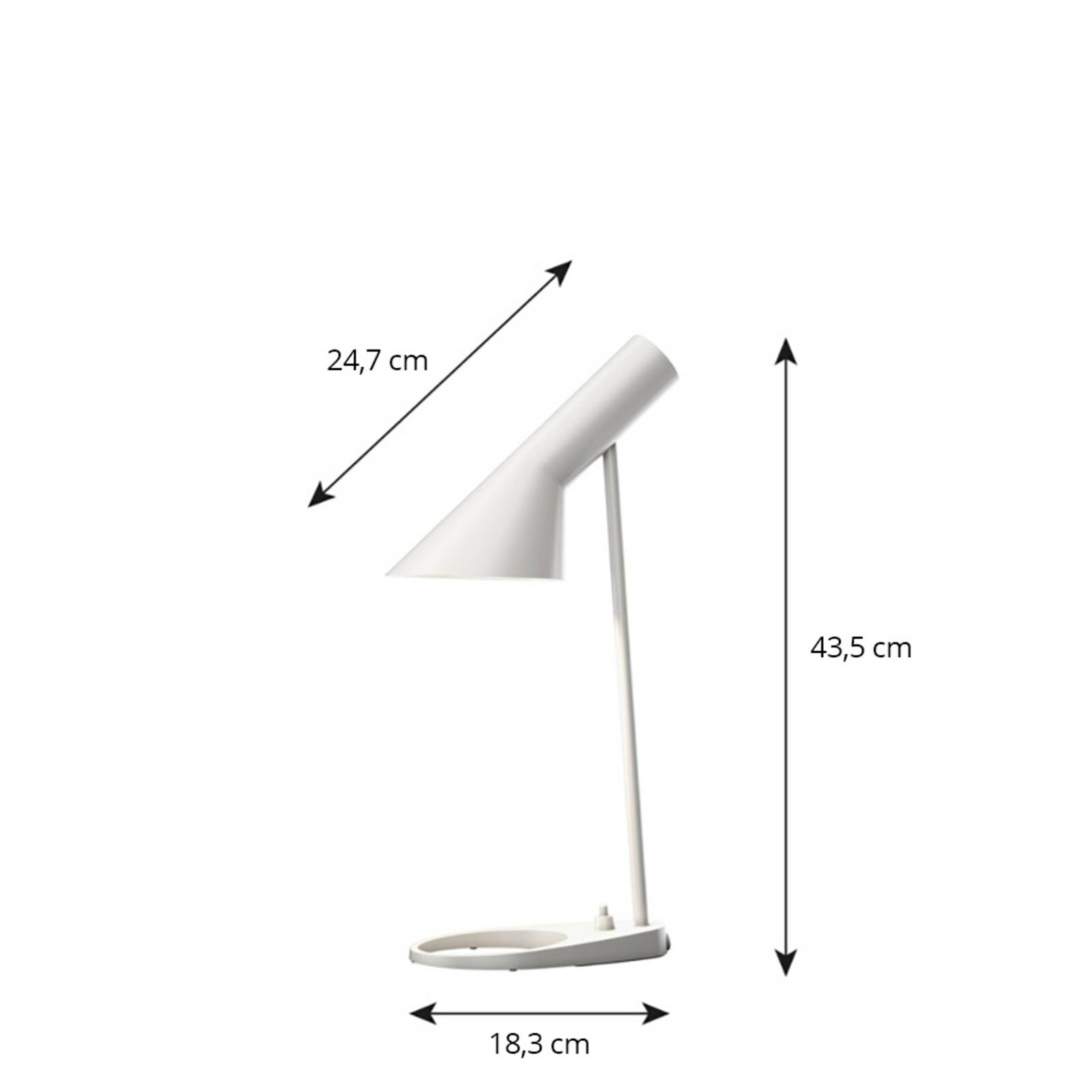 AJ Mini Stolová Lampa White - Louis Poulsen